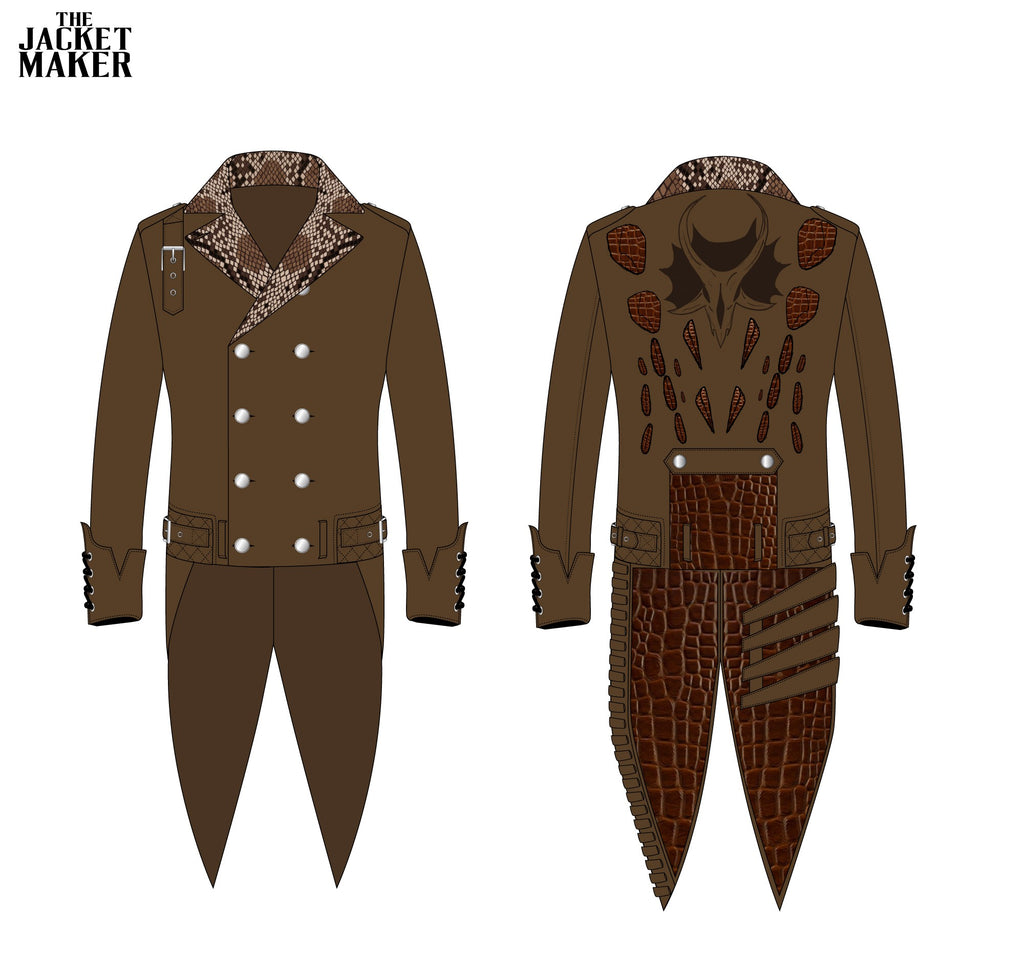 Custom Lukeoc Leather Coat 1/2 Installment