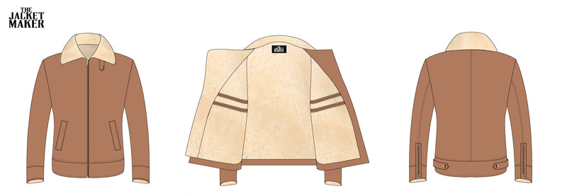 Custom Mario Eusebio Leather Jacket 1/2 Installment