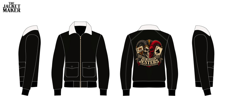 Custom Matt Priest Leather Jacket 1/2 Installment