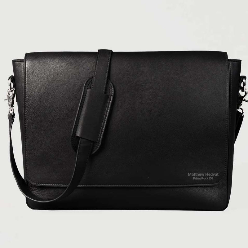 Custom Matthew Hedvat Leather Bag