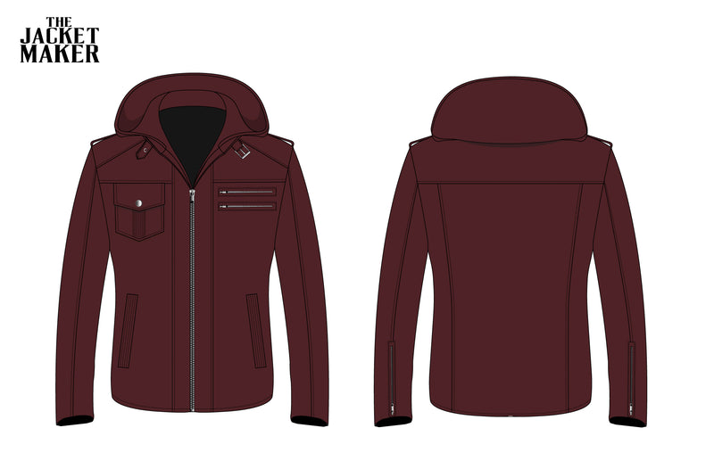 Custom Max Irwin Leather Jacket