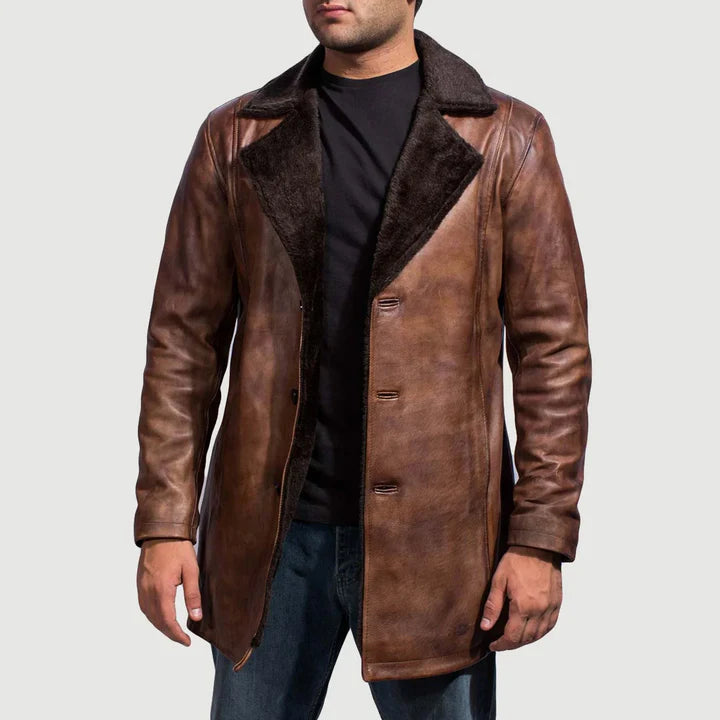Custom Maximusdominguez Leather Coat