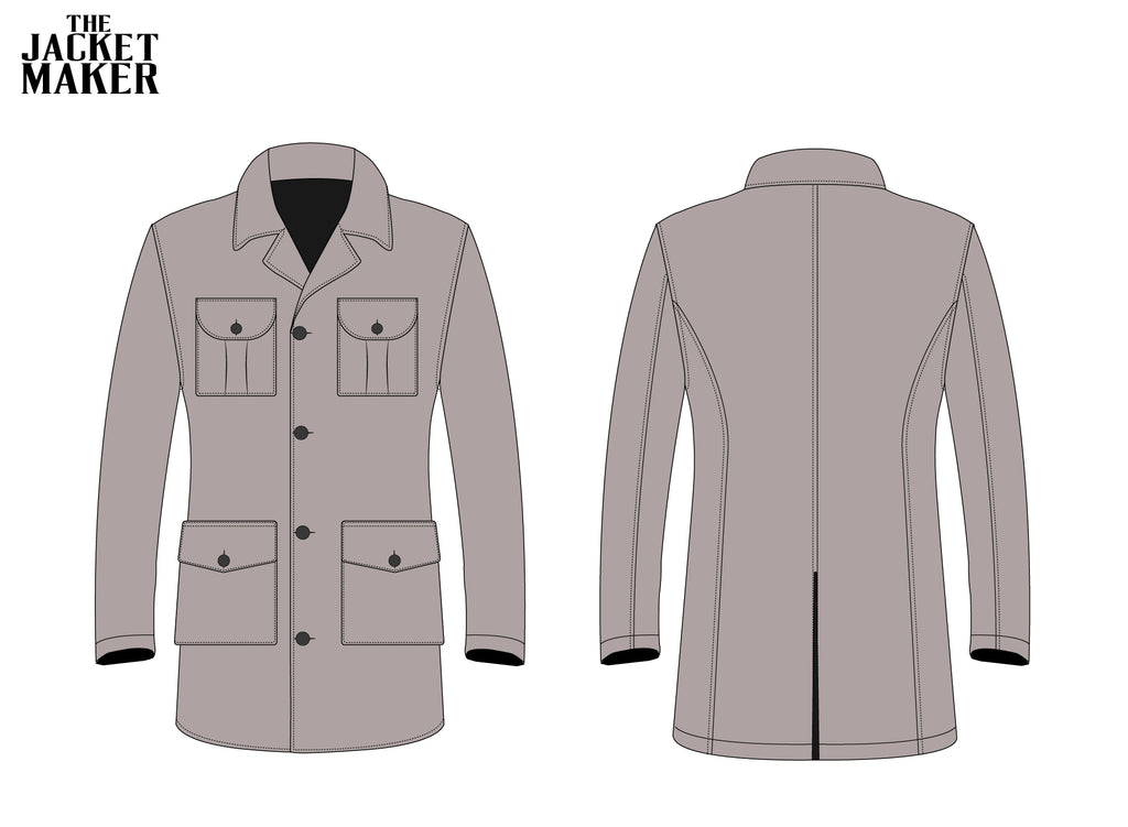 Custom Mazsolt Mazsolt Suede Jacket