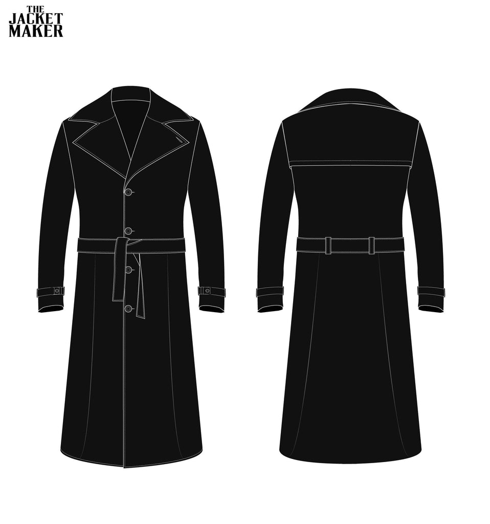 Custom Milo.Carpenter Leather Coat 1/2 Installments