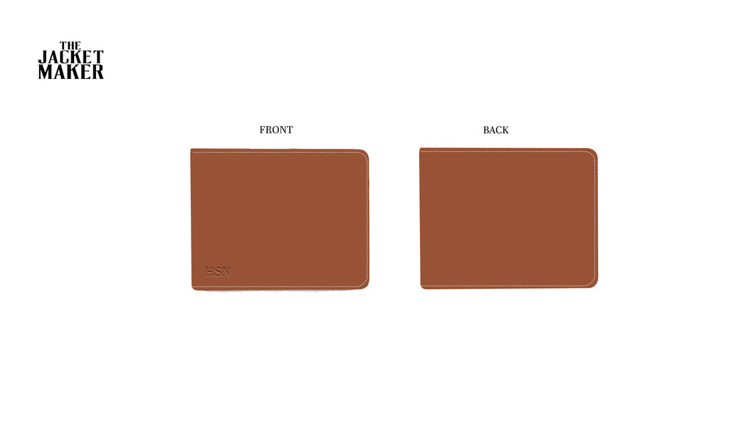 Custom Muhammad Hassan Leather Wallet