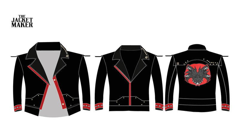 Custom Nathan Brown Leather Jacket 1/2 Installment