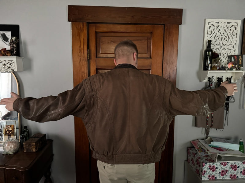 Custom Nicholis Dolby Leather Jacket 1/2 Installment