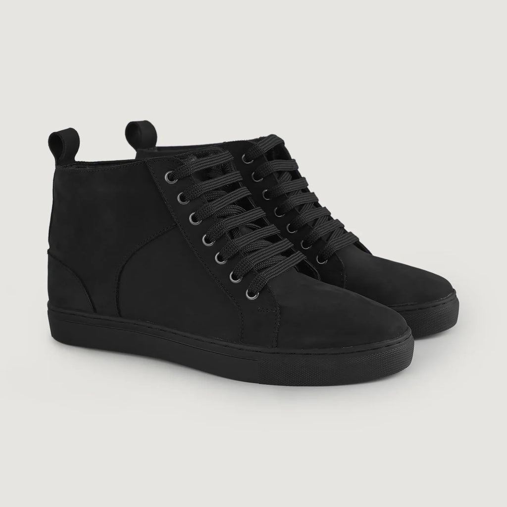 Custom Omar Mata Leather Sneakers