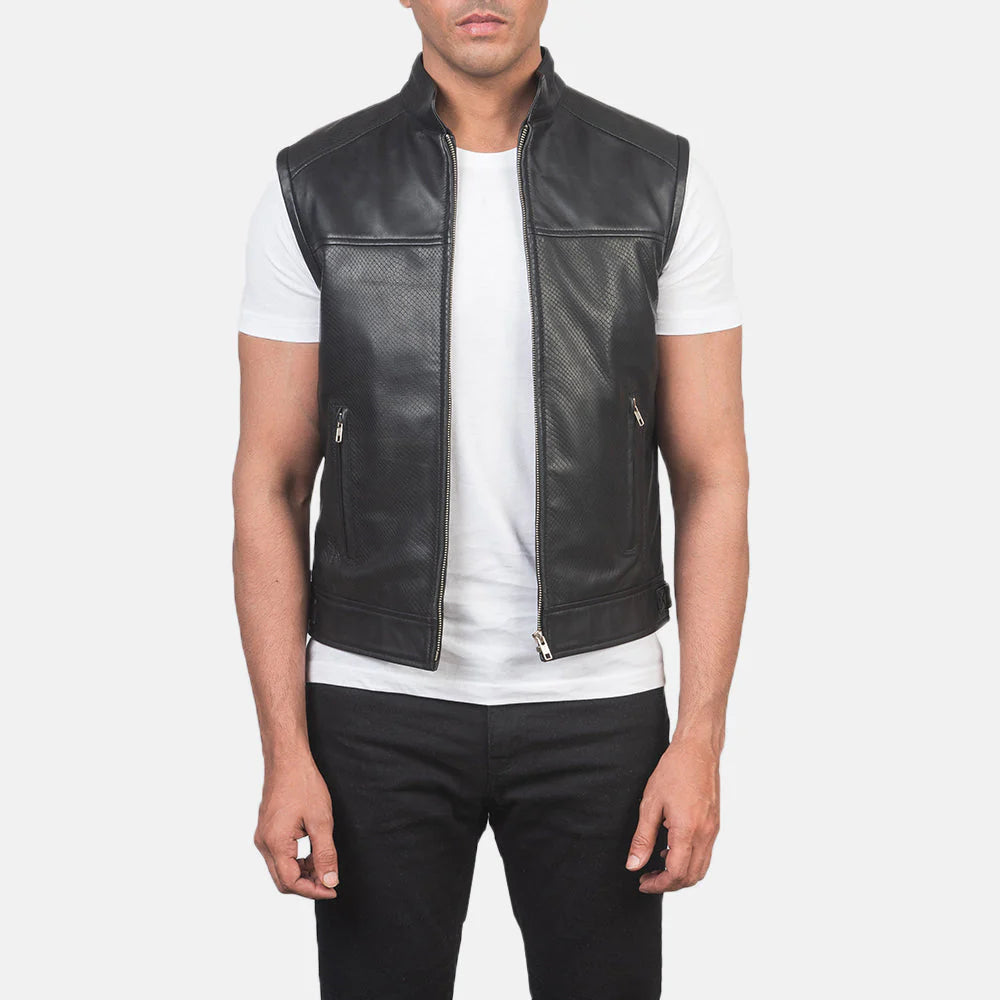 Custom Paavan Joshi Leather Vest