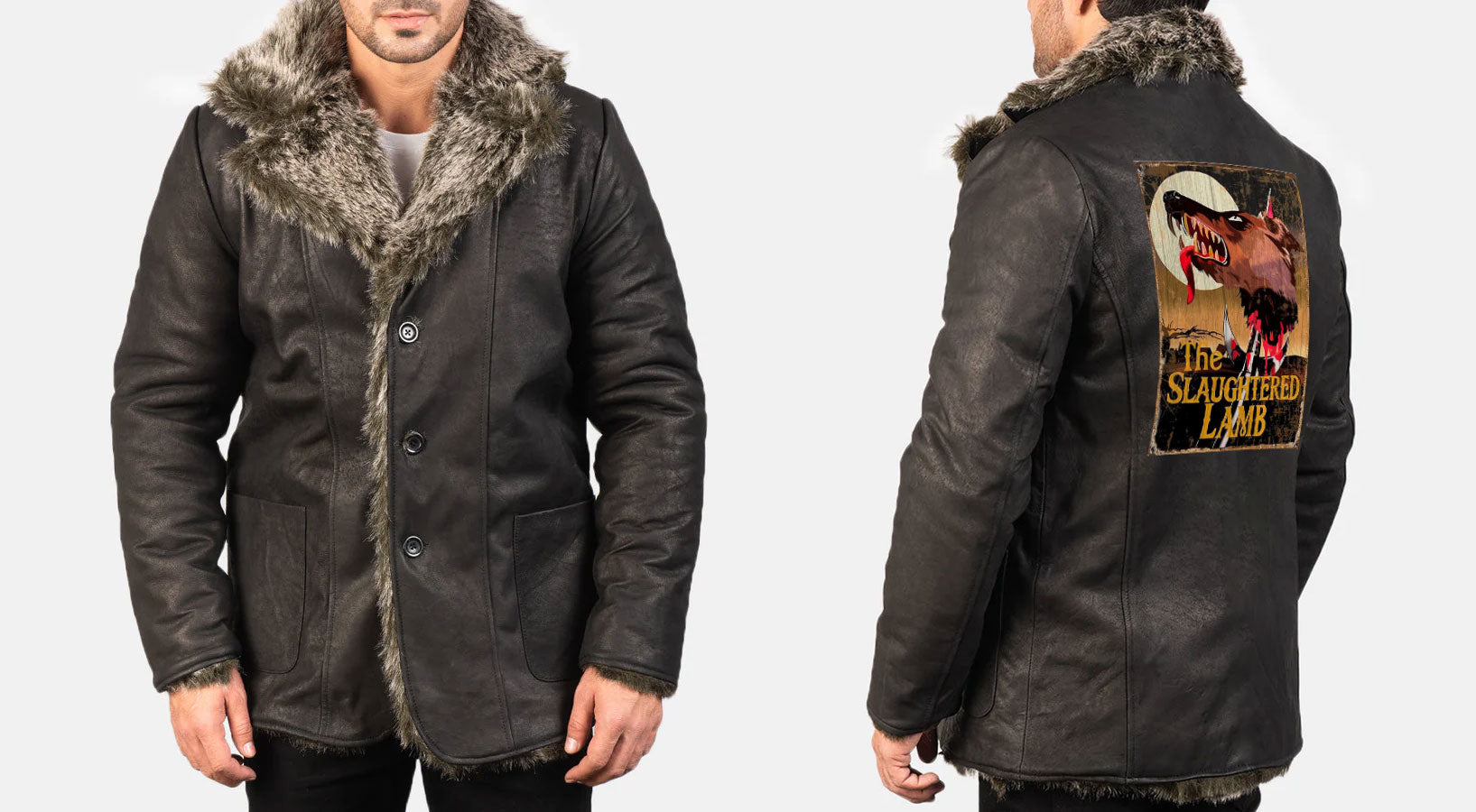 Custom Paul Normanton Leather Coat