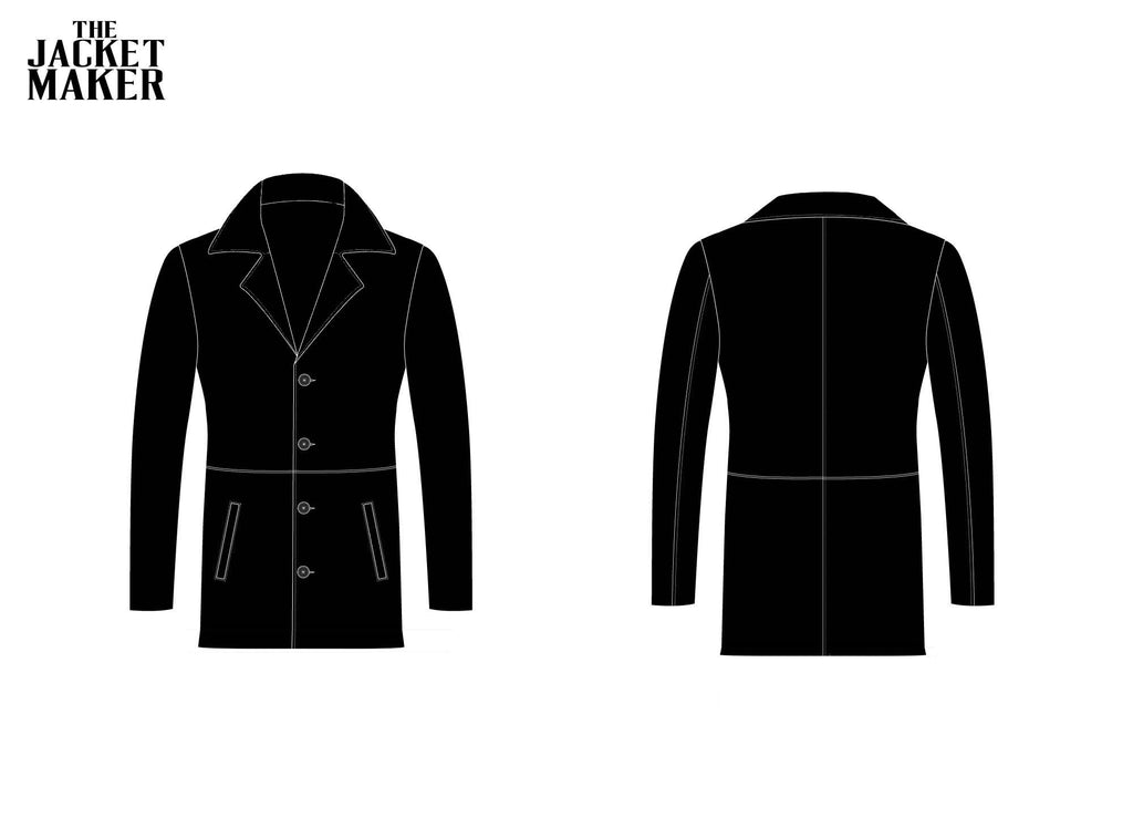 Custom Peter Green Leather Coat