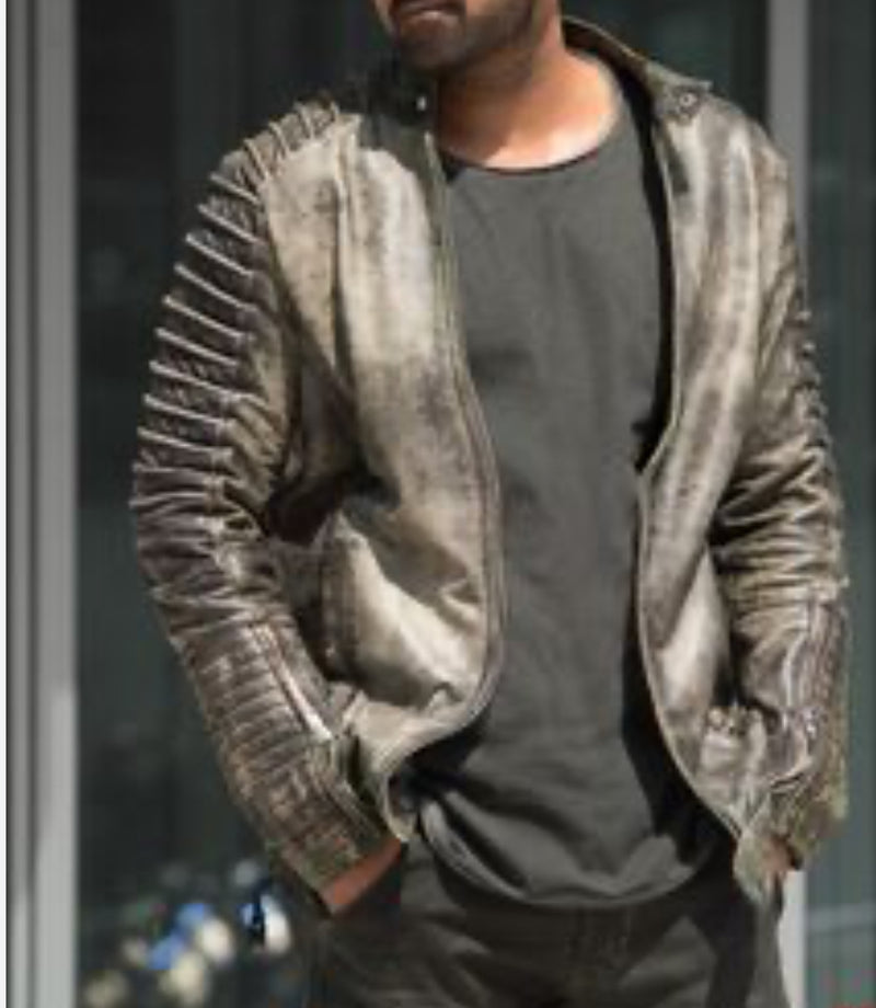 Custom Ramakrishna Vakkalagadda Leather Jacket