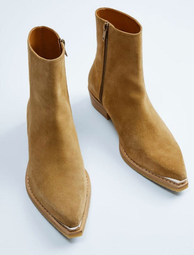 Custom Raphael Harness Suede Boots