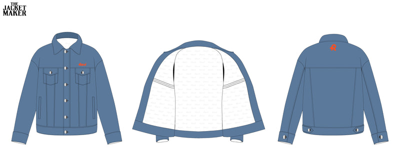 Custom Revi Denim Jacket x 4