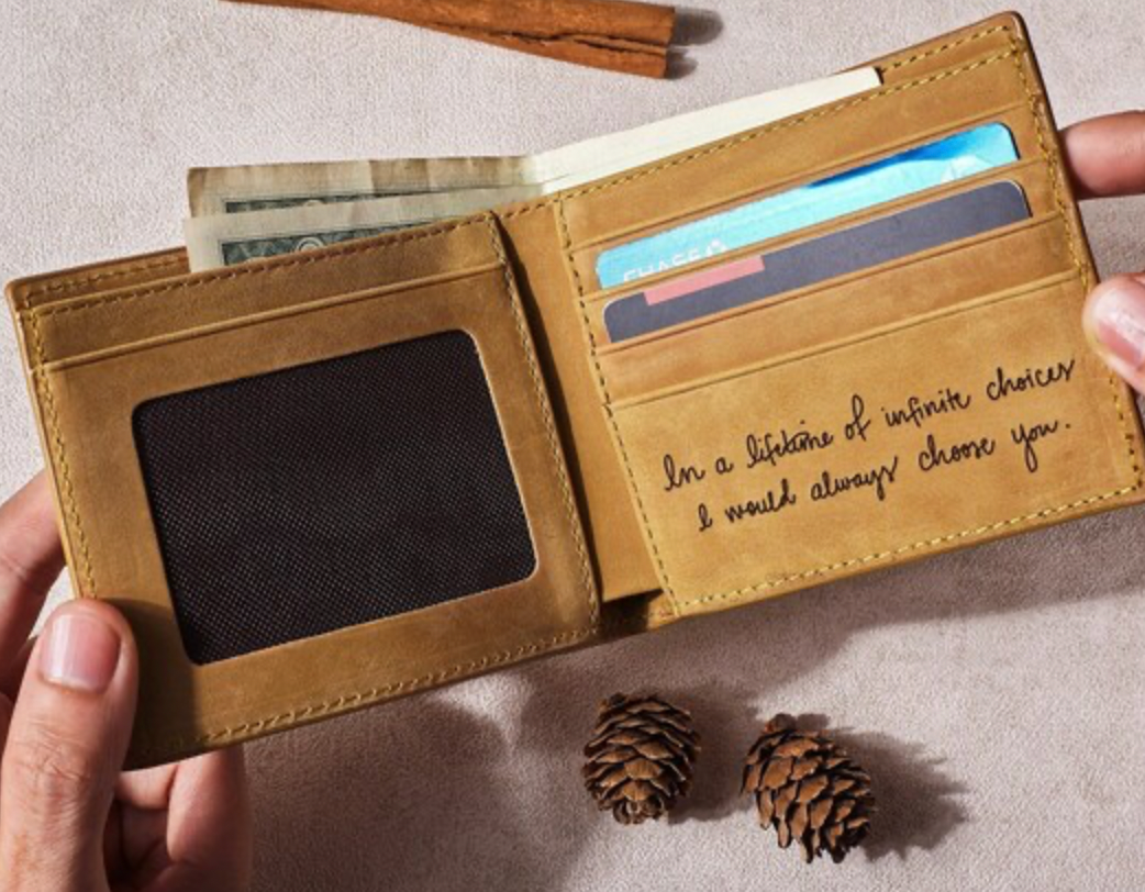 Custom Ryka Leather Bi-fold Wallet