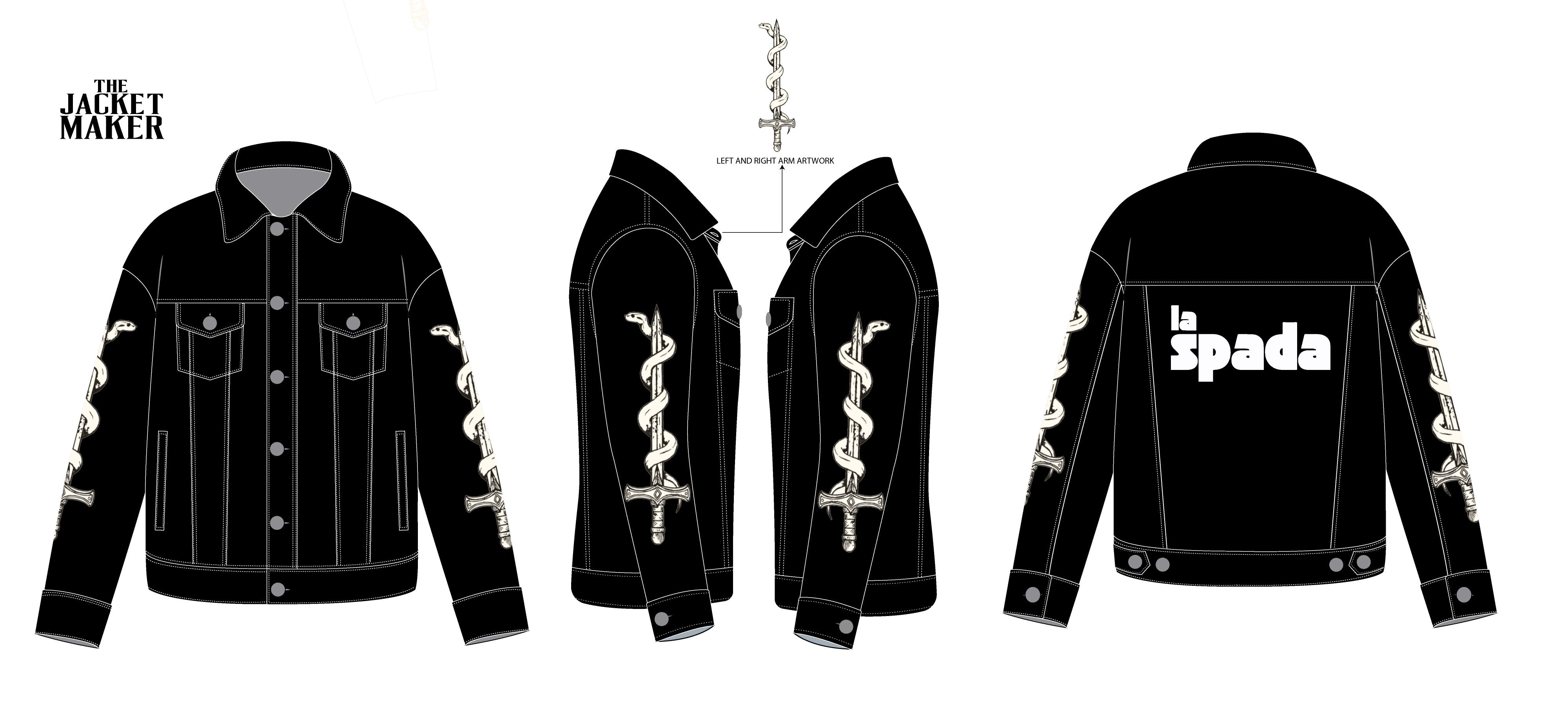 Custom Scott Usheroff Denim Jacket