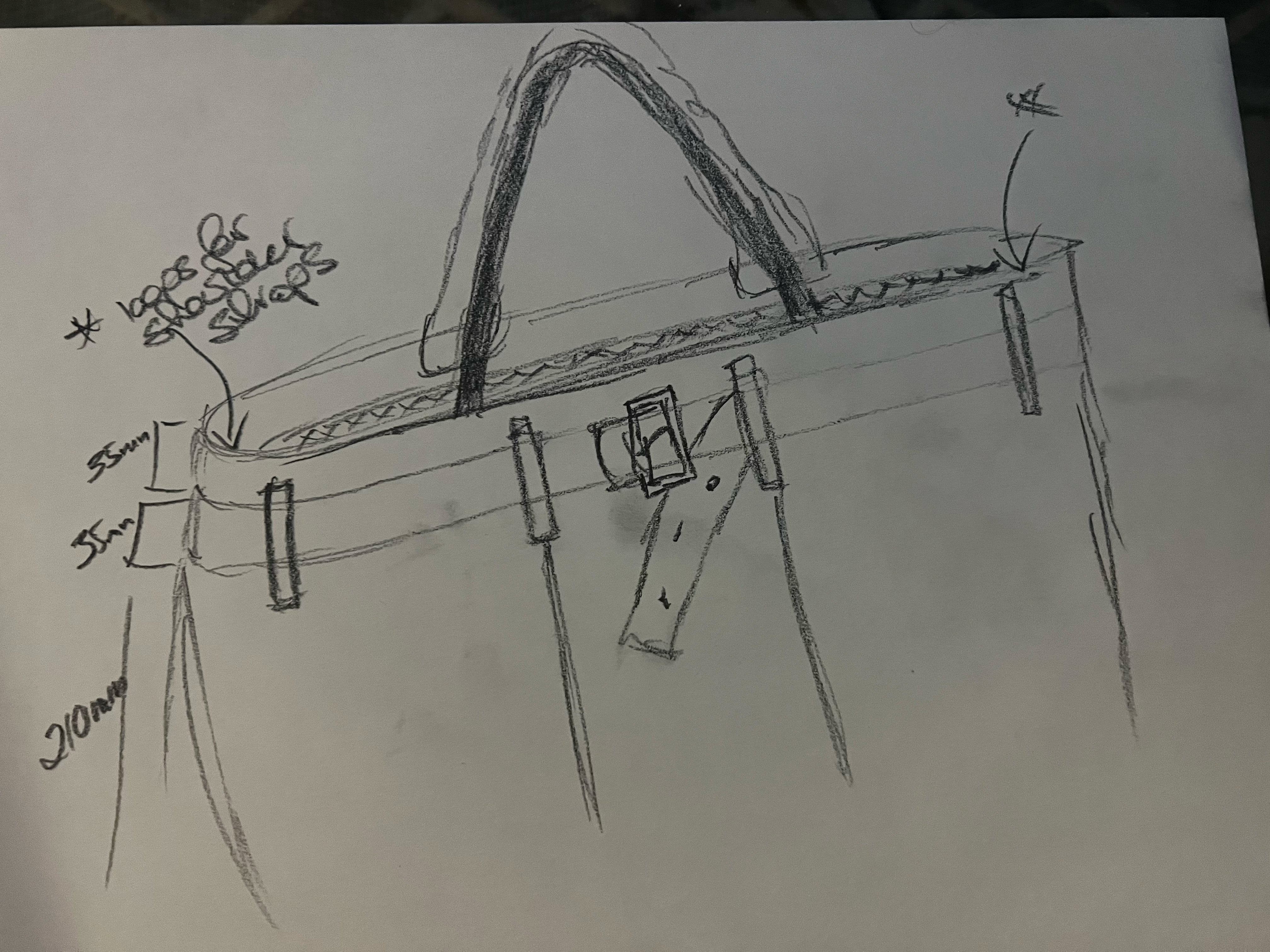 Custom Shane Hunter Leather Bag