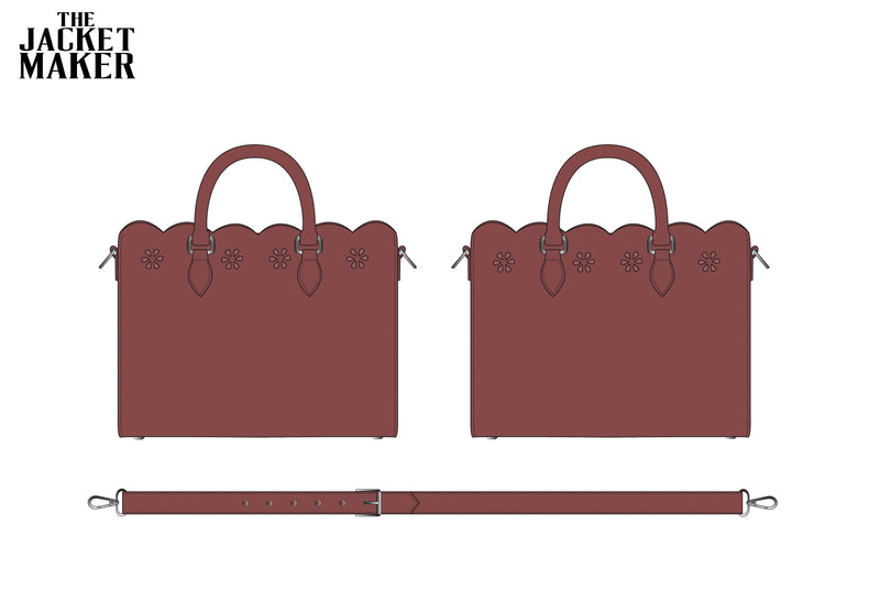 Custom Sherri A Moore Leather Hand Bag