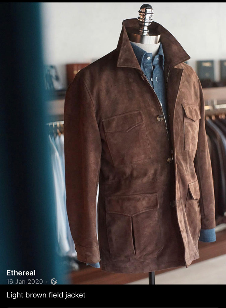 Custom Shiwong Suede Jacket