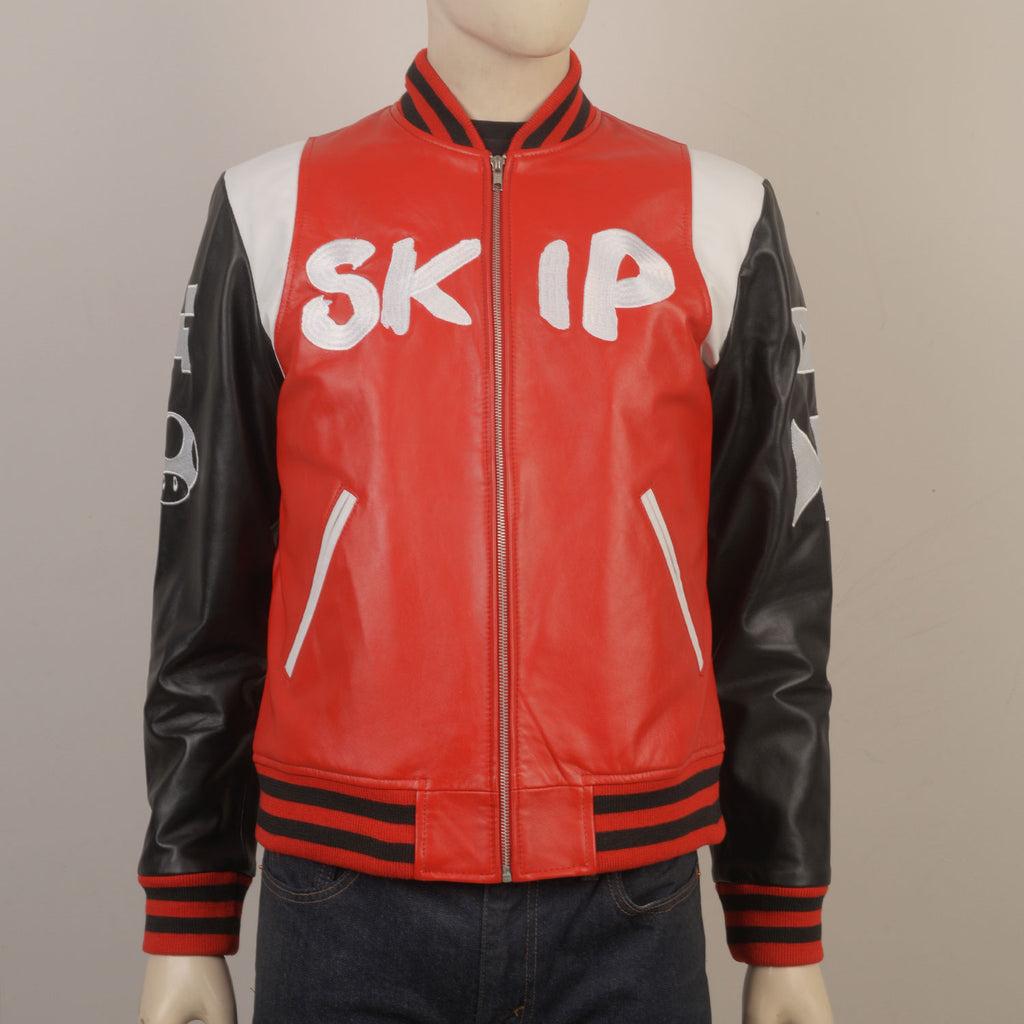 Custom Skip Media Leather Jacket X 13