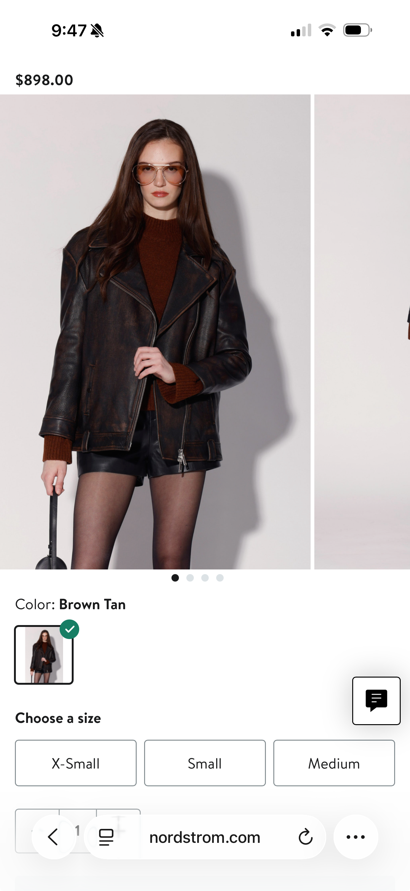 Custom Stephanie Biggs Leather Jacket