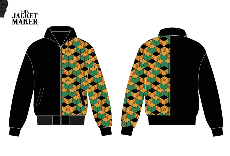 Custom Steven Ackley Cotton Fabric Jacket 1/2 Installmemts