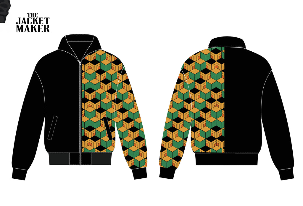 Custom Steven Ackley Cotton Fabric Jacket 1/2 Installmemts