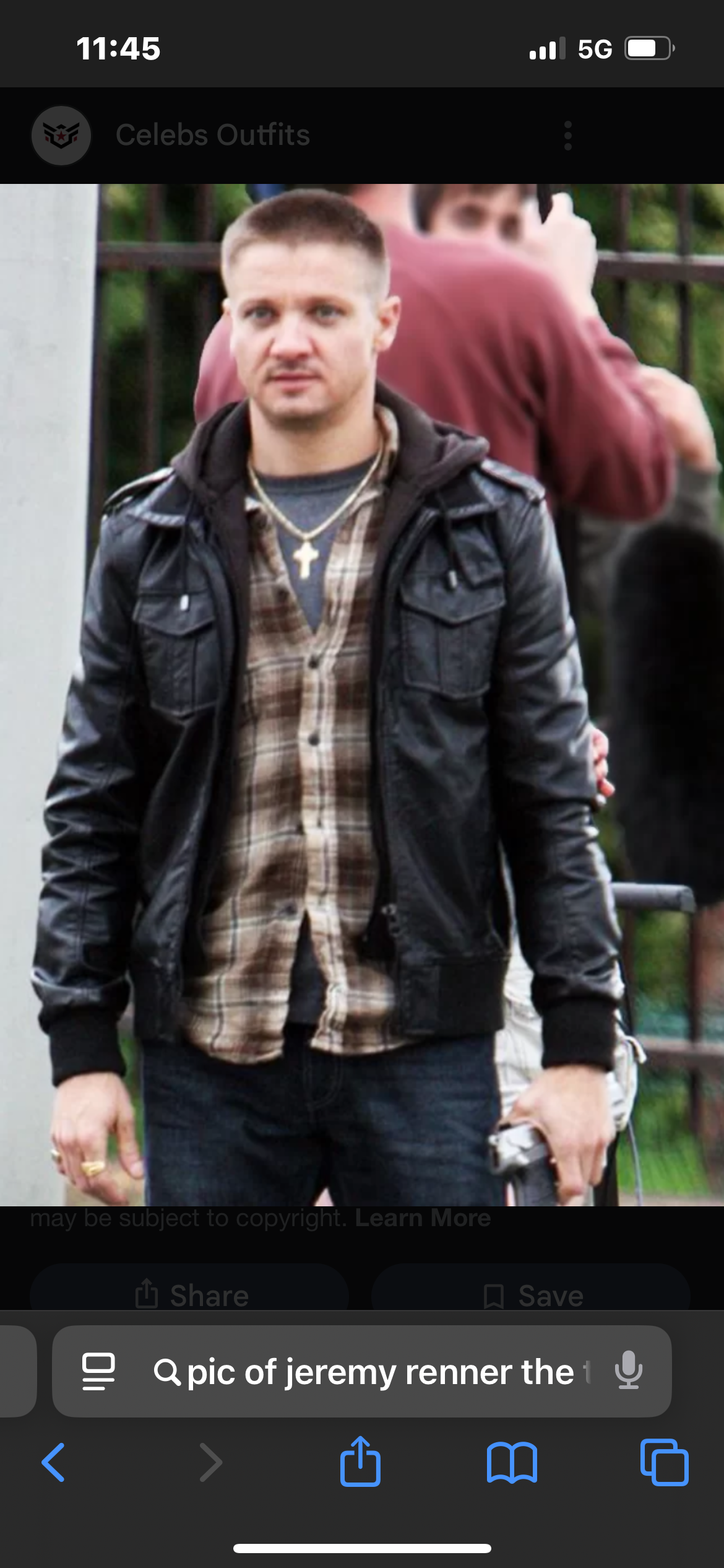 Custom Vaughn Curran Leather Jacket