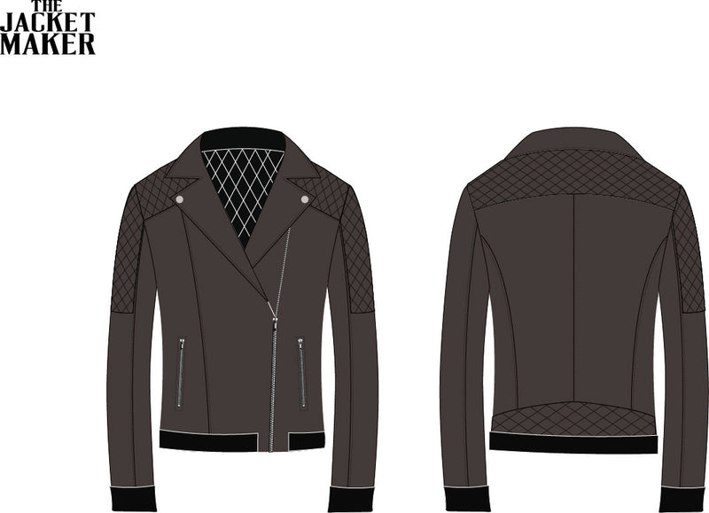 Custom Veronica Mutz Leather Jacket