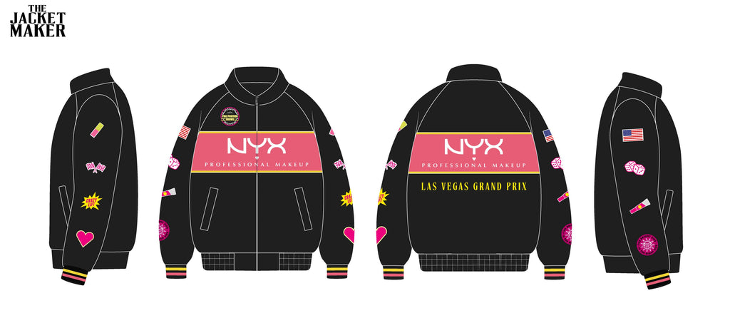Custom Wearekomodo Polyester Fabric Jackets x 12