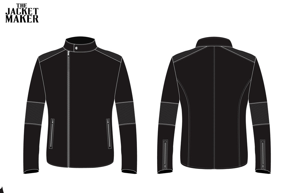 Custom Wendy Bibiana Bermudez Lopez Leather Jacket 1/2 Installment