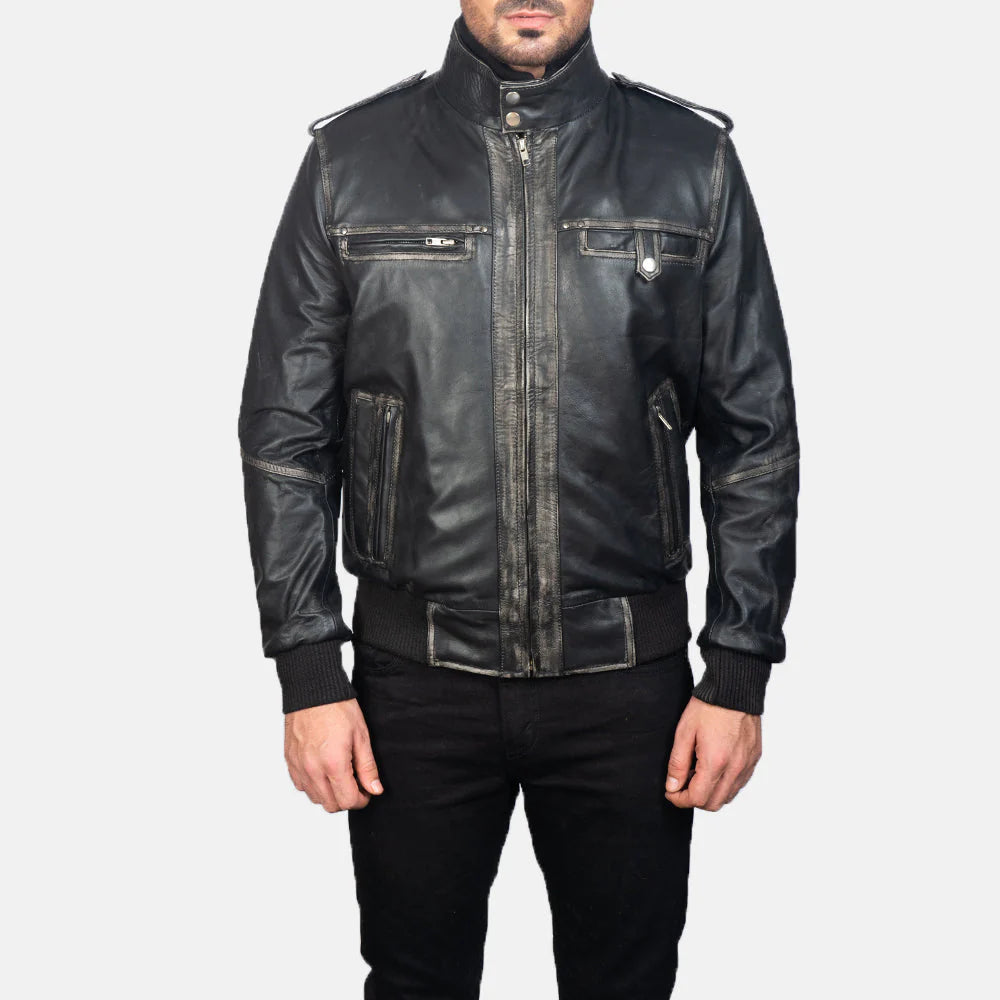 Custom Wouter Schroeven Leather Jacket
