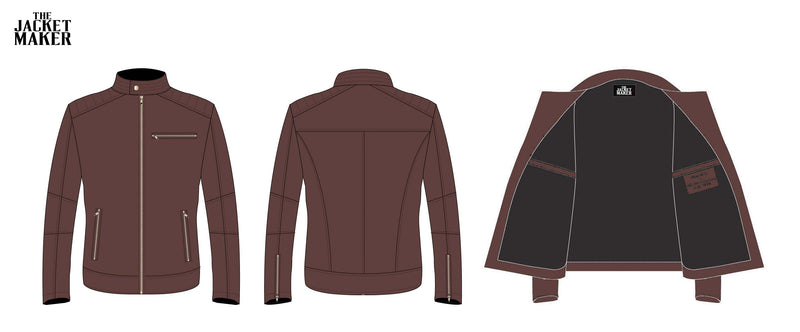 Custom Zeina Alshughri Leather Jacket 1/2 Installment