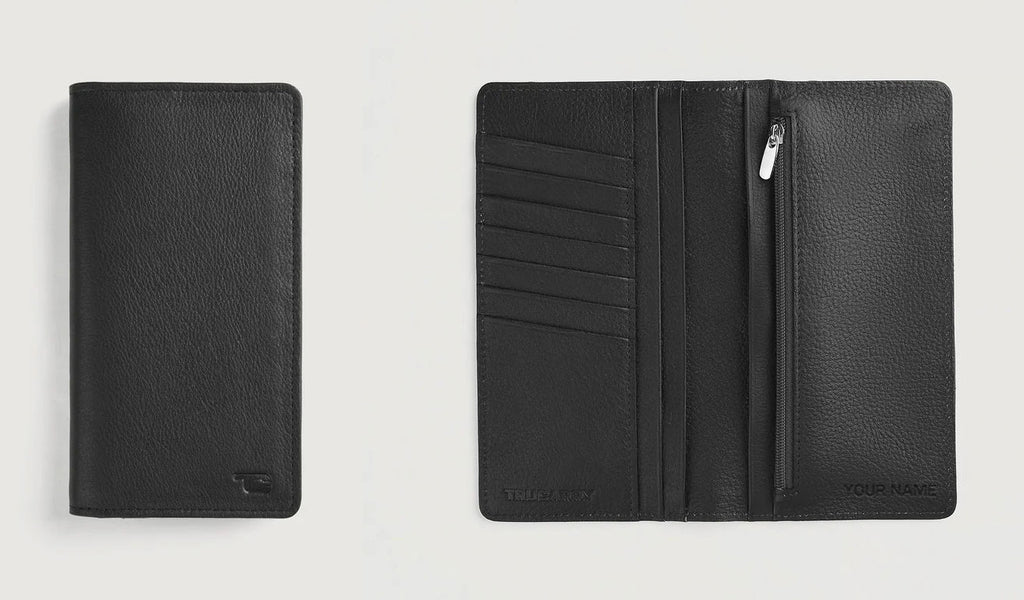 Personalized Long Wallet With Name/Initials Engraving - Add On