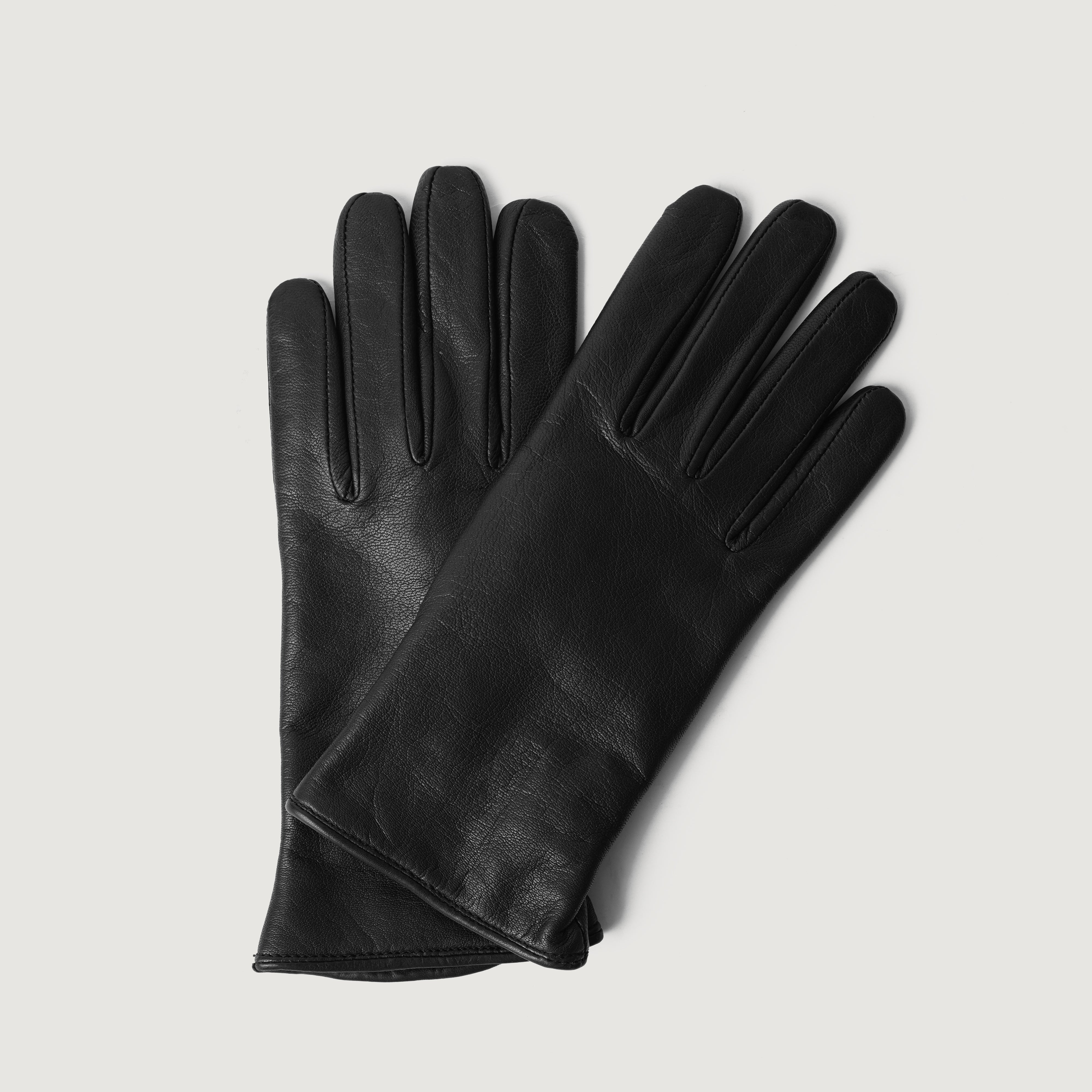 Saltor Black Leather Dress Gloves